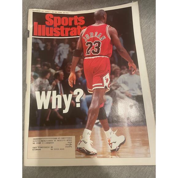 4 Sports Illustrated Michael Jordan  June 7, 21,28 & Oct. 18,1993 - Picture 2 of 5